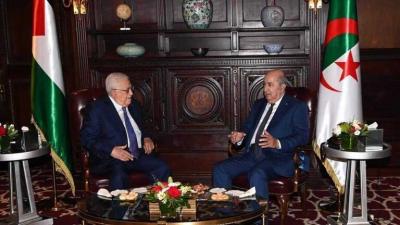 Abbas Meets Tebboune: Algeria Leaders in Supporting the Palestinian People