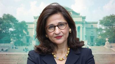 # Who is the President of Columbia University, Nimrat Shafiq?