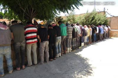 Detention of Two Citizens and 66 Syrians as Part of Security Measures