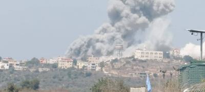 Airstrike on a House in Tyre Harfa