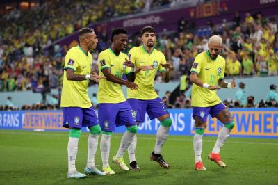 Brazil Overcomes South Korea 4-1 to Reach Quarterfinals