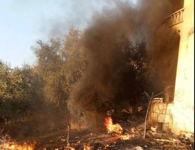 Israeli Airstrike Targets House in Bent Jbeil