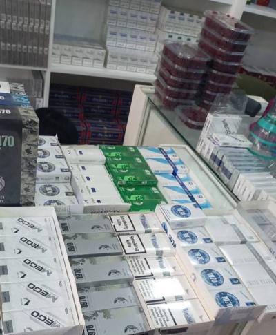 Title: "Regie" Seizes Smuggled and Counterfeit Tobacco Products in Tripoli