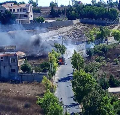 Lebanon: Two Killed in Airstrike on Car in Barashit