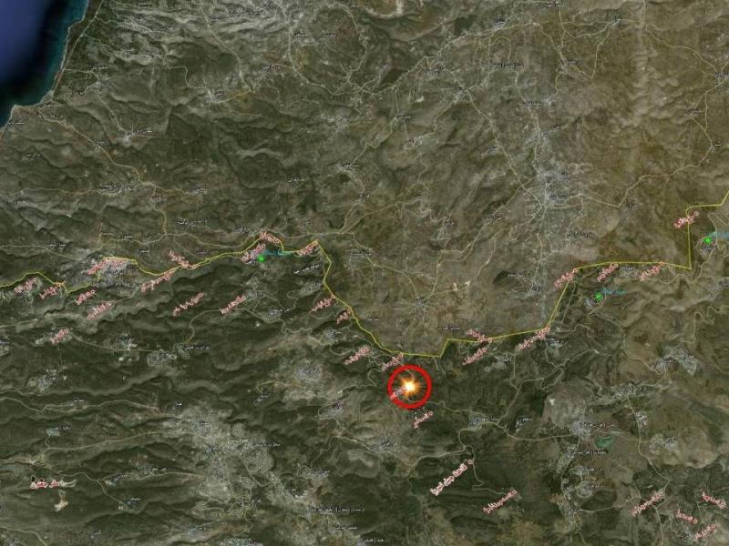 Title: Hezbollah Targets Surroundings of Metat Barracks