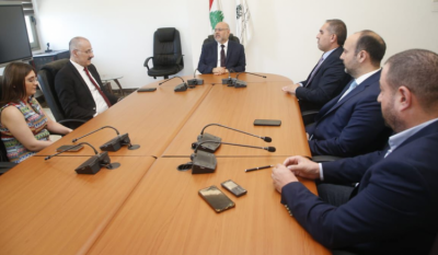Delegation from "Progressive" and "Democratic Meeting" Follow-Up on Air Pollution Issues in Beirut