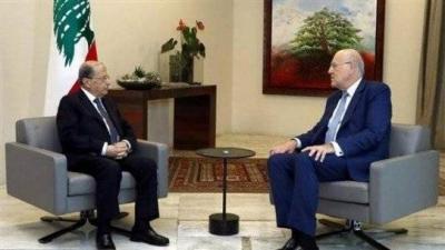 Aoun Awaits Mikati's Return... And "The Movement": We Won't Let Him Rule