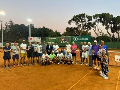 Golf Club Concludes "Spring Cup" Tournament for Seniors in Tennis