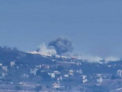 Two "Hezbollah" Members Killed in Airstrike on Markaba (Video)