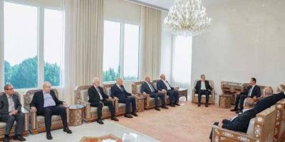 Assad Received a Palestinian Delegation to Discuss Reconciliation Talks in Algeria
