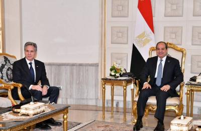 Sisi Receives Blinken: Opening Horizons for Political Path to Activate Two-State Solution