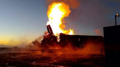 Explosion at Oil Field in Siberia: Investigating Potential Air Damage