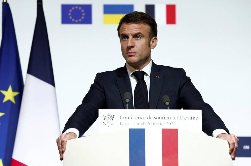 Macron Does Not Rule Out Sending Troops to Ukraine: 