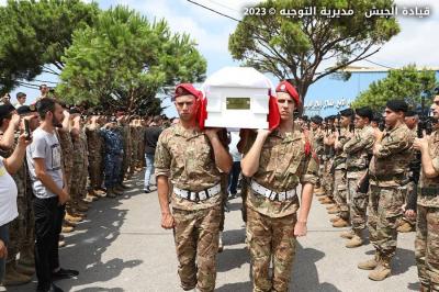 Lebanese Army Bids Farewell to Saab and Hanna: "They Concluded Their Lives While Soaring"