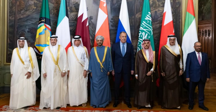 Gulf-Russian Statement Emphasizes Peace, Oil Stability, and Combating Terrorism