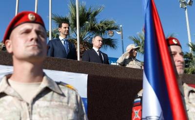 Ukrainian Forces Strike Russian Troops in Syria
