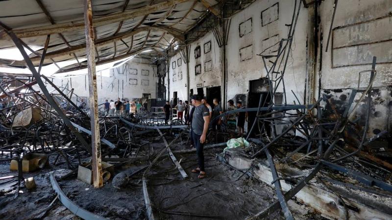 # Iraq: Over 100 Dead and 150 Injured in Wedding Hall Fire