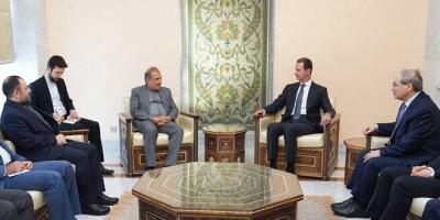 Strengthening Syrian-Iranian Cooperation Between Assad and Khaji