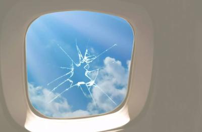 Terrifying Moments... Toddler Breaks Airplane Window! (Video)
