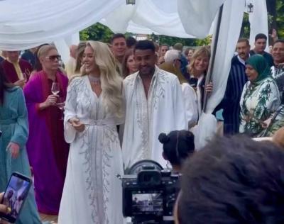 Mahrez's Wedding Tops Social Media, British Wife Dances in Traditional attire