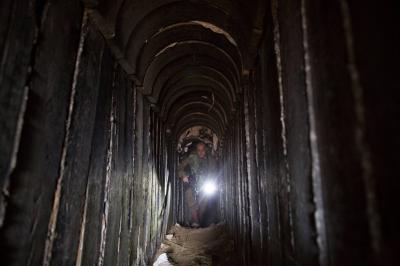 Hamas Tunnel Network in Gaza Larger than London Underground