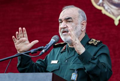 General Salami: The Zionist Entity Will Receive a Blow at the Right Time and Place