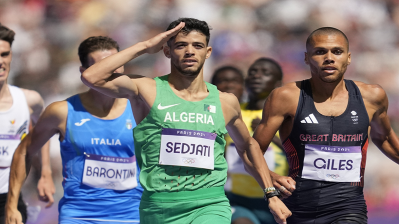 Title: Algerian President Sends Message to Runner Sghati