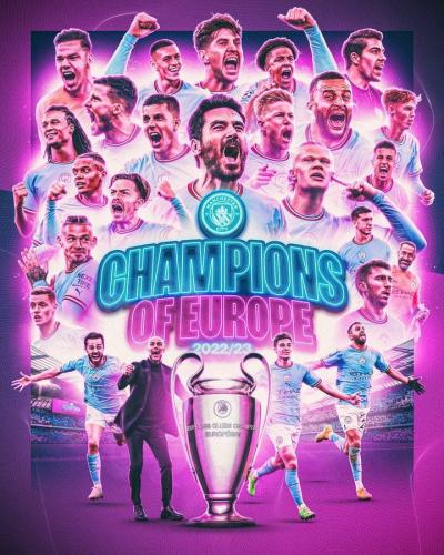 ## Manchester City Wins Champions League for the First Time in History