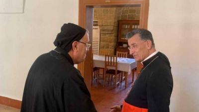 Bishop Musa Al-Haj Crossed from Nakoura to Haifa Again...