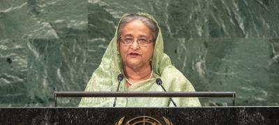 Prime Minister of Bangladesh Casts Her Vote in Boycotted General Elections