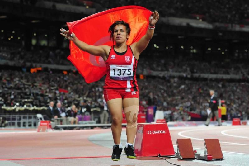 Title: German Yimesi Ogunli Wins Gold Medal in Women's Shot Put