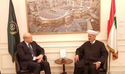 دريان "يغطّي" ميقاتي سنّياً: لا أحد يستطيع نهش حقوقنا