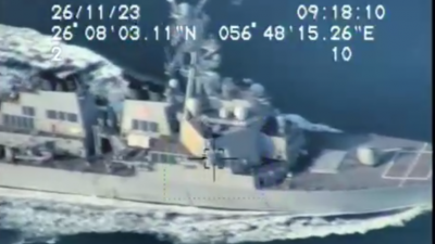 Iranian Forces Monitor Aircraft Carrier Eisenhower with Drones