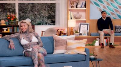 Title: "Strange" Interview with Sunak and Britain's Most Tattooed Mum