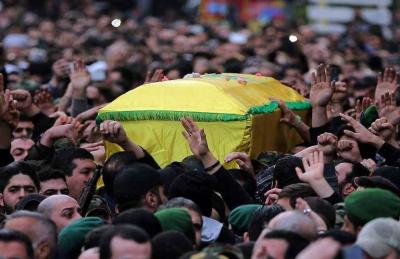 Title: Hezbollah Mourns Mahdi Mahmoud Qusaibani in Harouf