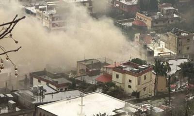 Southern Towns Under Israeli Bombardment