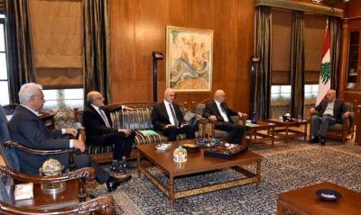 Berri Receives Delegation from Lebanese American University