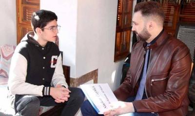 Kareem Al-Halabi Wins First Place in Global IQ Competition: Atomic Energy Can Be Used for Peace