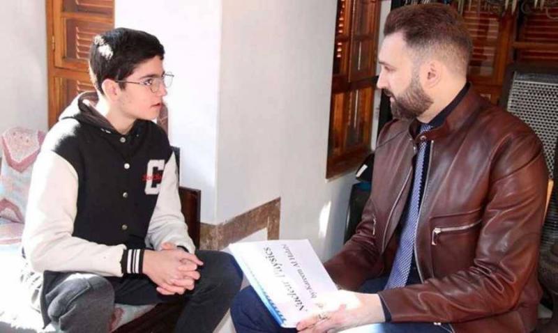 Kareem Al-Halabi Wins First Place in Global IQ Competition: Atomic Energy Can Be Used for Peace