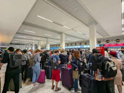 Manchester Airport in the UK Resumes Operations After Power Outage