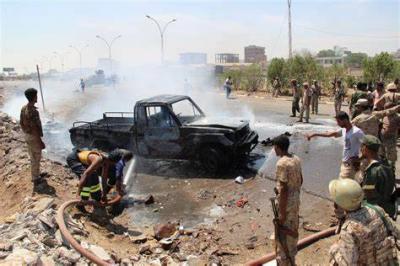 Title: 12 Soldiers Killed in Suicide Attack in Southern Yemen