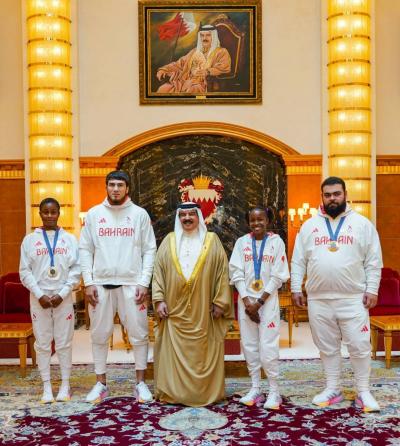 King of Bahrain Honors Champions of the Paris Olympics