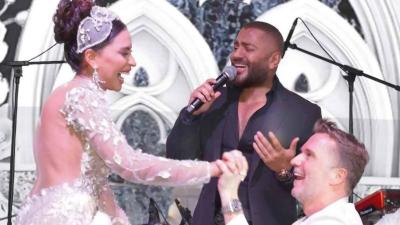 Controversial Video: Tamer Hosny in the Bride's Room