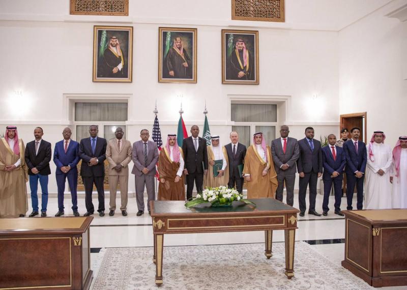 Signing of a Ceasefire Agreement between the Sudanese Army and the Rapid Support Forces in Jeddah