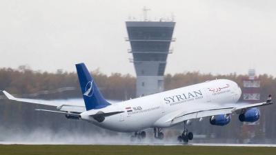 Syrian Air: No Changes to Flight Schedules at Airports