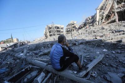 Title: Injuries and Significant Damage in Israeli Airstrike on Old City of Gaza