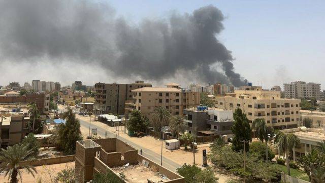 Intense Fighting in Khartoum as Power Struggle Escalates