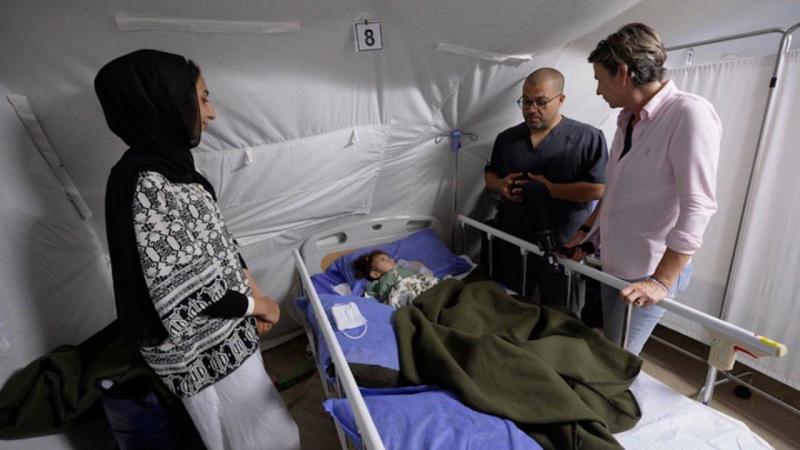 Title: After Being Stuck in War, the UAE Cares for a Gazan Girl with a Rare Illness