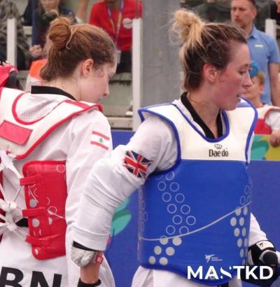 Taekwondo: Leticia Aoun Competes in the Rome Grand Prix