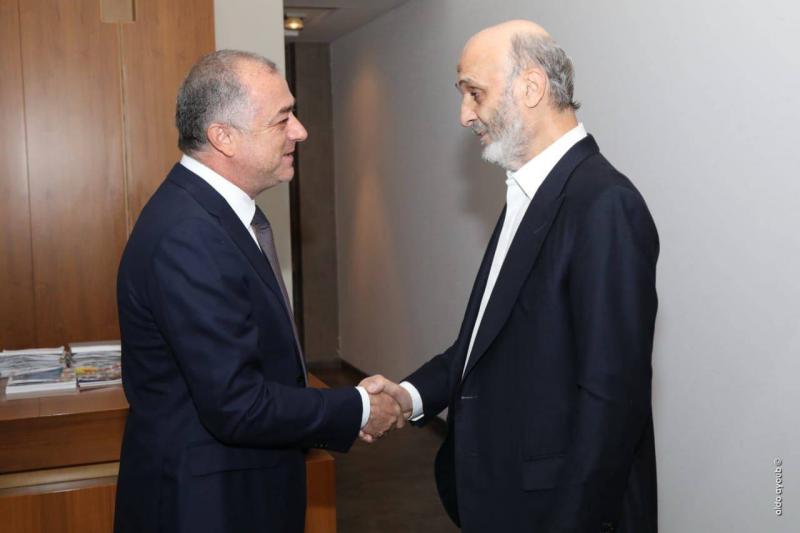 Bou Saab After His Second Meeting with Geagea: Positive, and a Third Meeting to Be Scheduled Later